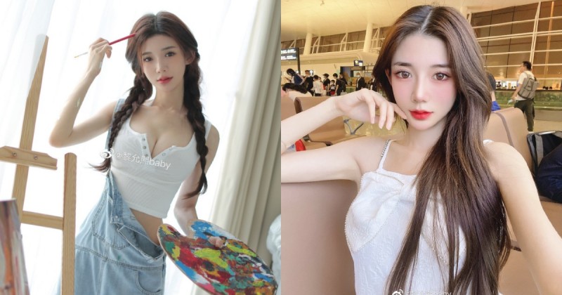 【蜗牛娱乐】芭蕾舞正妹「畫畫時曲線太兇」，極品身材讓人直呼「未來的女友」!