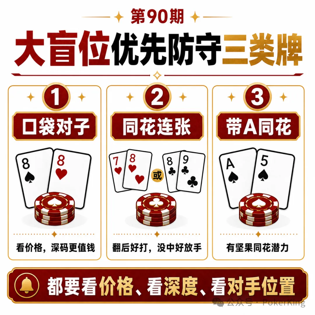 【EV 扑克】大盲位漏钱指南:为什么你明明没输大池,筹码却在一点一点少?