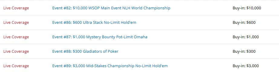 【EV 扑克】2026 WSOP 主赛 Day3 成绩单:林任、Peter Wang 等人领跑,双金手链在列!