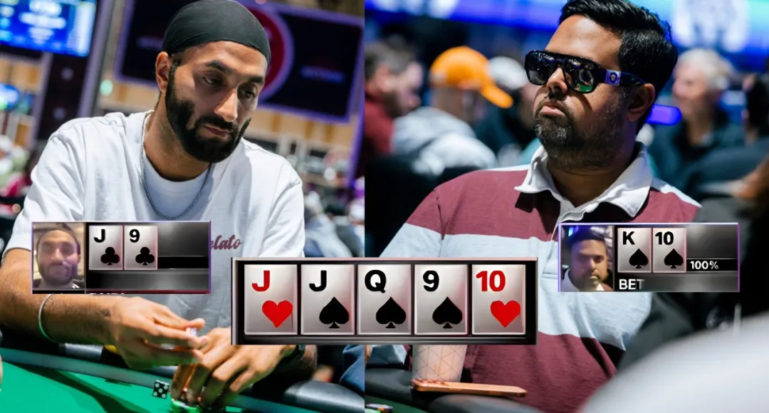 【EV 扑克】2026WSOP 主赛惊现“地狱级冤家牌”:J 葫芦撞上 K 高同花顺,解说提前预言成真
