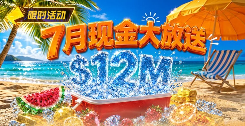 【EV扑克】7月狂欢开启:00万美金现金雨,全游戏都能赢! 【EV扑克】7月狂欢开启:00万美金现金雨,全游戏都能赢!