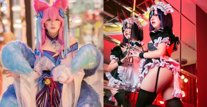 【蜗牛娱乐】專業攝！「正妹Coser」日系風上線　全身包緊緊性感度不減照樣擄獲人心