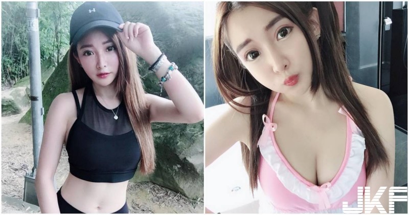 【蜗牛娱乐】甜美正妹運動時「曲線外露」，性感纖腰讓登山客都看暈了！