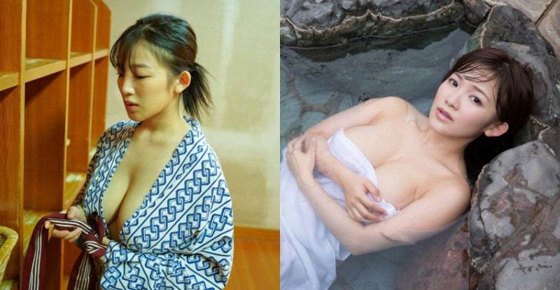 【蜗牛娱乐】童顏Ｉ乳掌門人天木じゅん泡湯畫面完美詮釋「水乳交融」