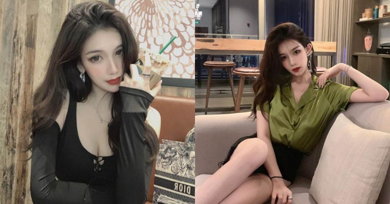 【蜗牛娱乐】網拍老闆娘示範穿搭太惹火，媚惑眼神把粉絲的心深深勾住！