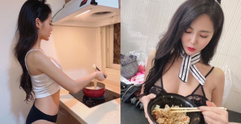 【蜗牛娱乐】肝連妹「周苗苗」深夜下麵給你吃　居家輕鬆打扮也很性感