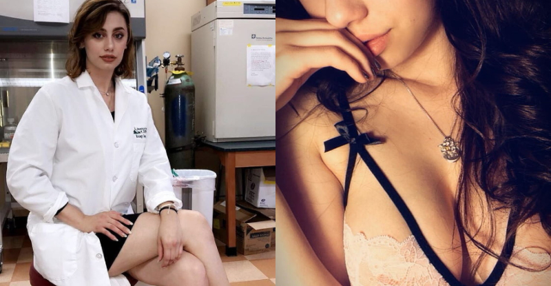 【蜗牛娱乐】性感女醫生白袍下暗藏騷氣魂　巡房「撩衣露乳」遭解雇…下放暗黑界