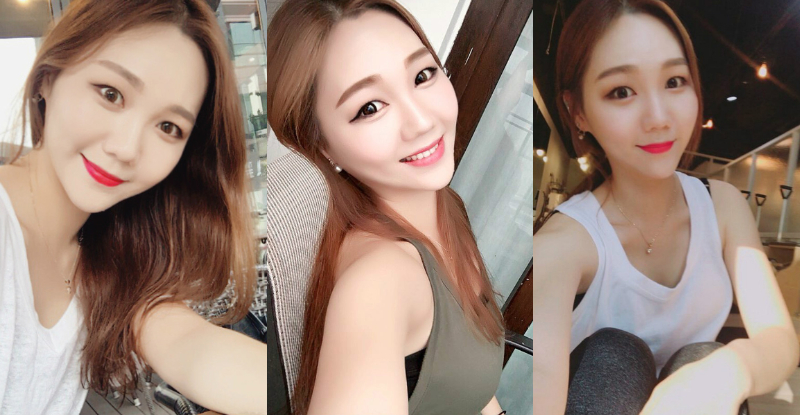 【蜗牛娱乐】「氣質甜心」一雙水汪大眼露出甜美笑容，散發動人氣質覺得戀愛啦！