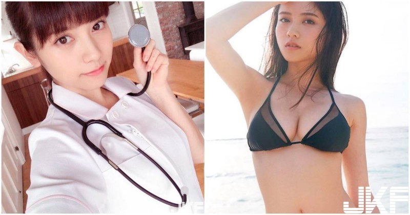【蜗牛娱乐】極品小護士「顏值讓人戀愛」，海邊解放「優質好曲線」！