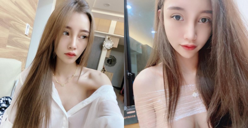 【蜗牛娱乐】性感美容師「陳薇」純白襯衫沒扣好　白嫩雪乳若隱若現