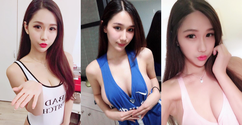 【蜗牛娱乐】正妹胸前自備兩顆「大奶球」揪球咖！白皙渾圓又飽滿　帶球走步犯規囉！