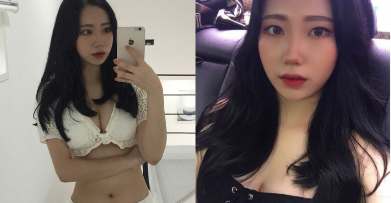 【蜗牛娱乐】正妹白色內衣大爆「飽滿乳球」性感自拍！「白嫩蟻腰」整個跑出超誘人！