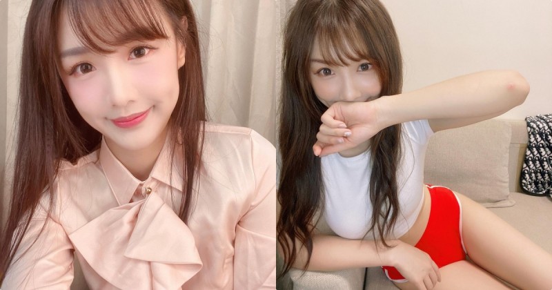 【蜗牛娱乐】好逆天！正妹PO出「紅色短褲辣照」，「性感的美腿視角」辣翻！