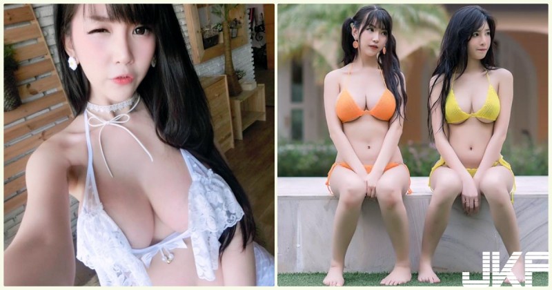 【蜗牛娱乐】餵飽飽啦！「大奶牛直播妹」乳量都快溢出來！胸前「兩顆砲彈」畫面好震撼啊…