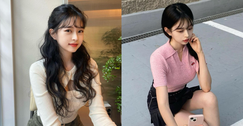 【蜗牛娱乐】停車見「大眼正妹」忘我自拍，甜笑牽動水汪電眼如真人洋娃娃