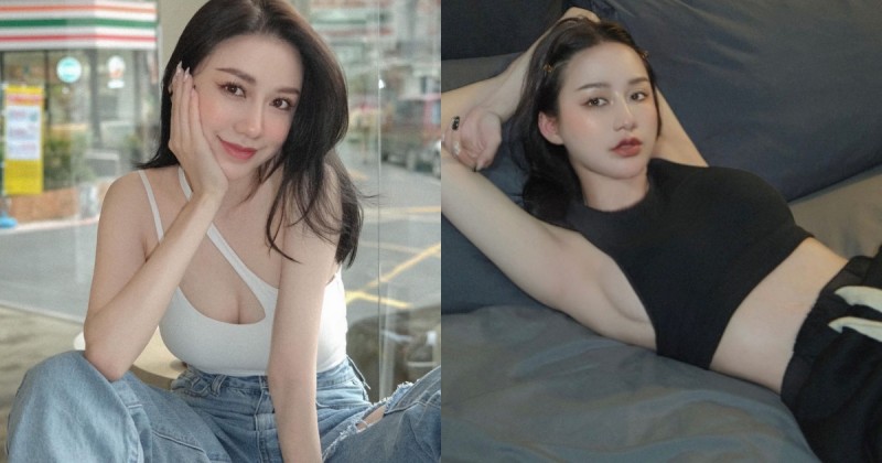 【蜗牛娱乐】女神級天菜正妹「Clairlilhan」曲線超火辣，躺平「雪白側乳」從上衣溢出！