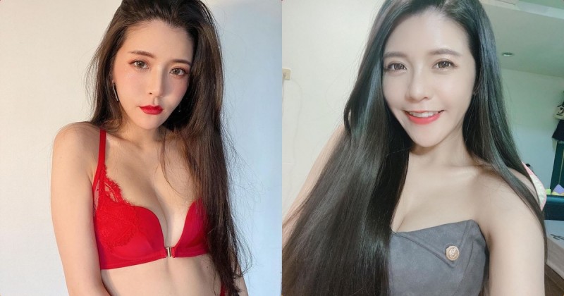 【蜗牛娱乐】正妹「Chiao焦糖」開箱火辣內衣，「性感福利畫面」好誘人！