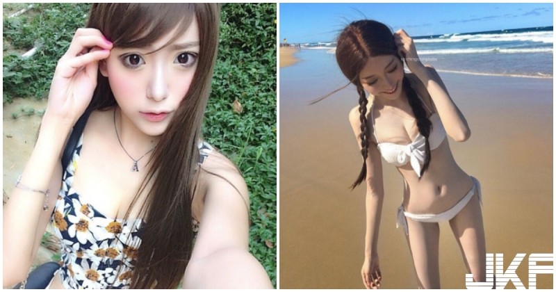 【蜗牛娱乐】火辣正妹曲線超魔鬼！沙灘曬巨乳「畫面養眼無極限」！