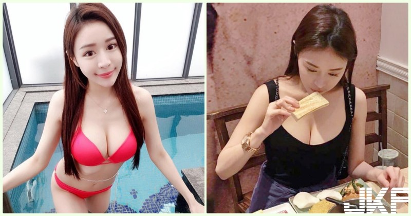 【蜗牛娱乐】受不了！「台灣辣乳正妹」超胸美奶好犯規！滿滿的「低胸視角」若隱若現…