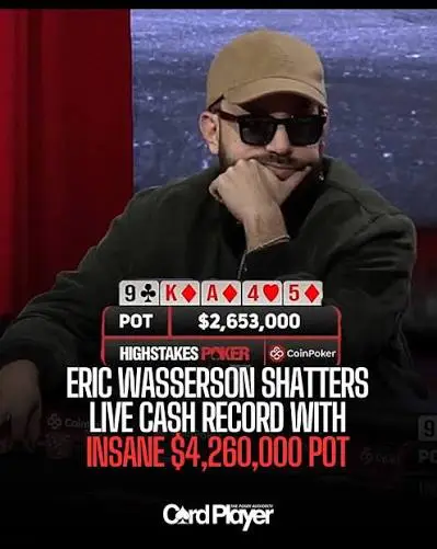 【EV 扑克】4 天狂赚 330 万美金!扑克直播常规桌最大赢家换人