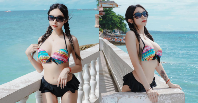 【蜗牛娱乐】彩虹小隻馬「可霏Naomi」宿霧挺出大歐派，「飽滿上圍」請全島吃冰！