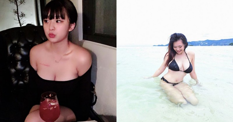 【蜗牛娱乐】波浪太強擋不住啦～天然正妹「ZOEY若穎」超低領口意圖使人窒息 波濤洶湧整個溢出囉～