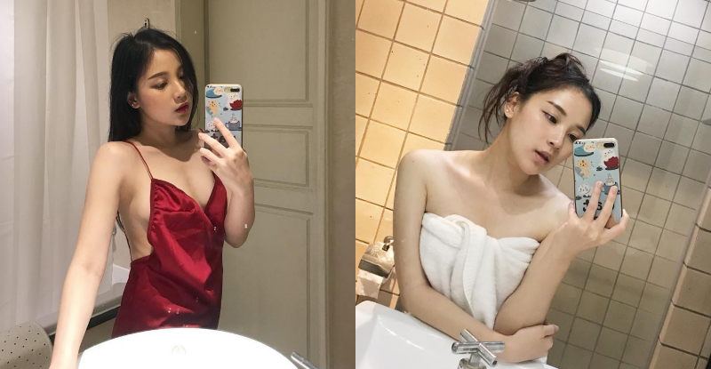 【蜗牛娱乐】E奶正妹只圍浴巾浴室自拍「露餡」　飽滿「渾圓奶酥」探出頭！