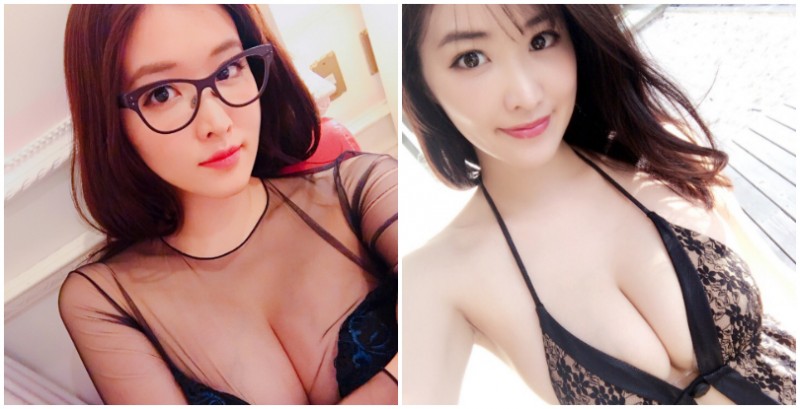 【蜗牛娱乐】本體是眼鏡還是奶？萌萌眼鏡娘曬「超狂野G奶」，乳浪太強不晃不行！
