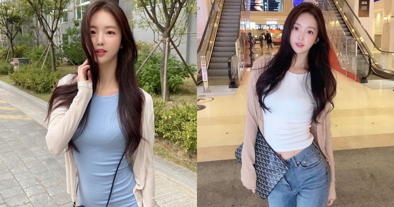 【蜗牛娱乐】「極品天菜姊姊」迷人氣息讓人瞬間戀愛！甜美笑容實在好撩人呀