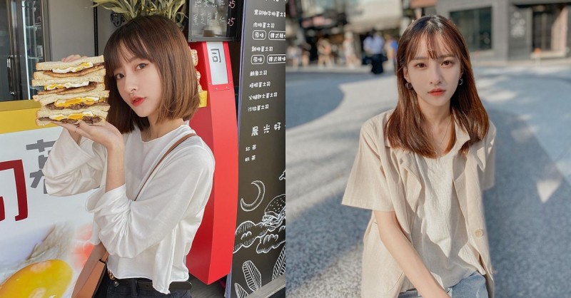 【蜗牛娱乐】早餐吃起來！銘傳大學短髮正妹「Yuki」甜美臉蛋連業配都好看！