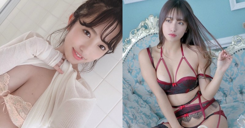 【蜗牛娱乐】女大生高梨瑞樹「掀衣露出火辣F奶」，大水滴奶等級好高啊！